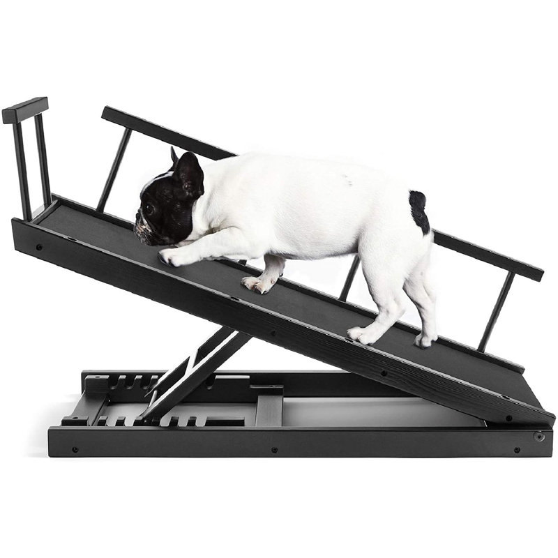 Tucker Murphy Pet™ Chasing Tails Dog Ramp For Bed Pet Ramp For Small